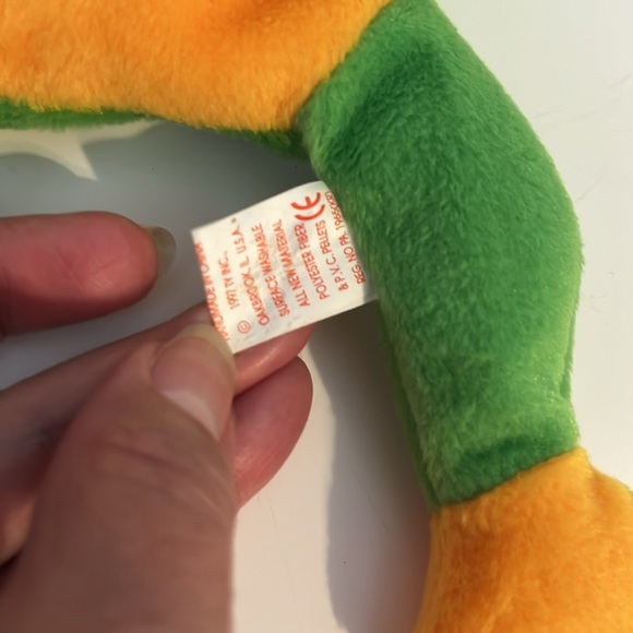 NWT vintage 1997 SMOOCHY from Ty Beanie Babies collection - Picture 4 of 6